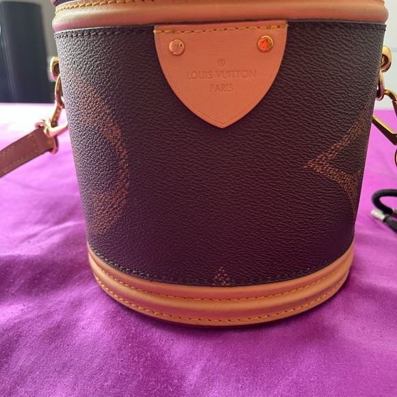 Louis Vuitton Brown and Tan Mini Bag - Picture 1 of 6